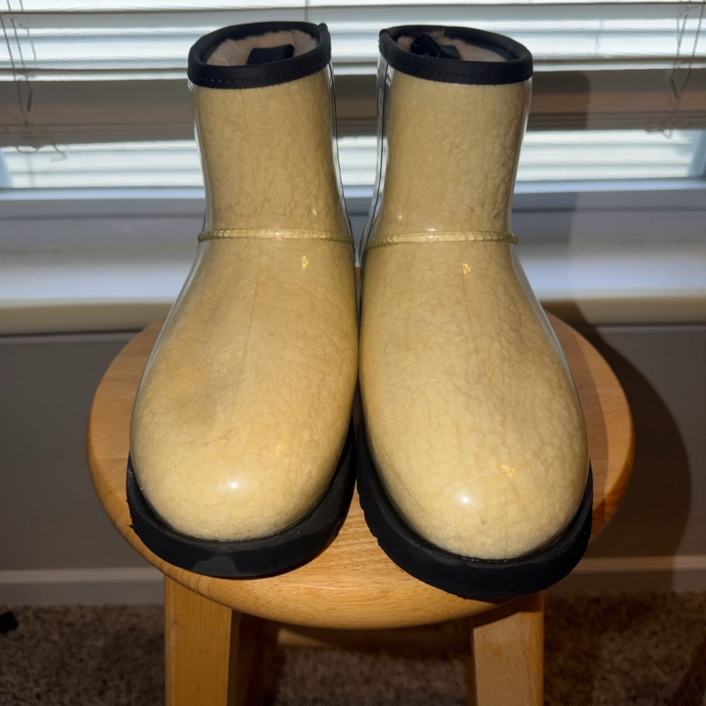 UGG Cream and Black Footwear